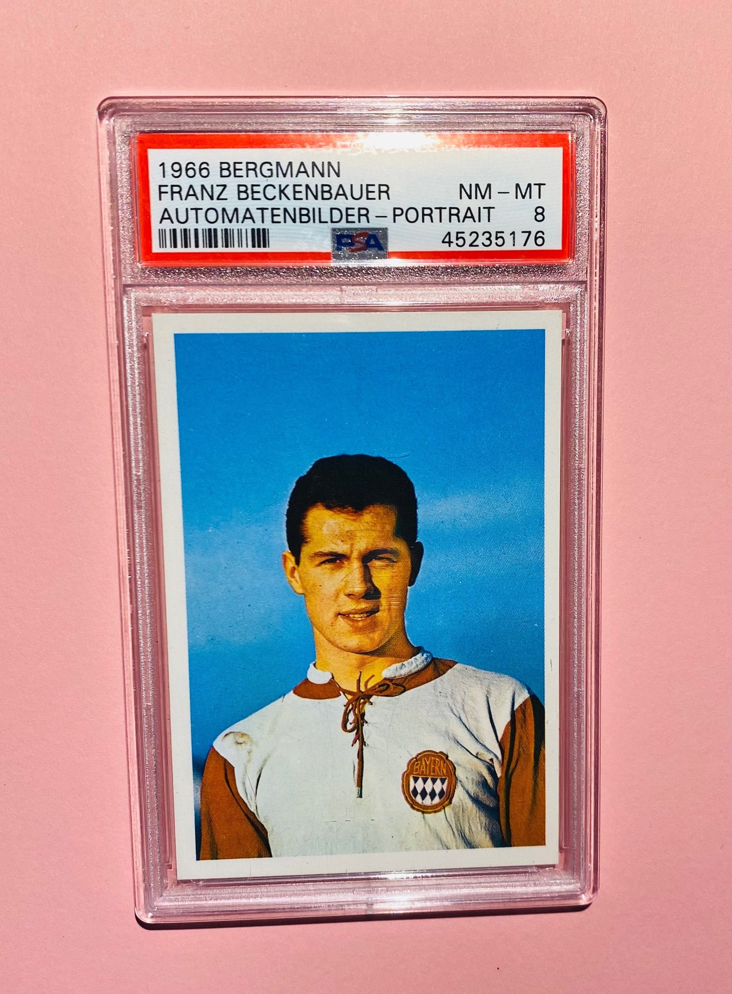 The Beckenbauer Bergmann Rookie Card © Ballerstaedt