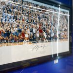 signed "The Last Shot" poster by Michael Jordan © Ballerstaedt