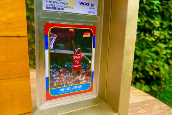 Michael Jordan Rookie Card Reprint