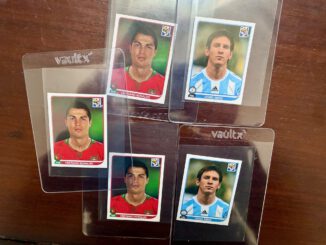 I Opened 4 Panini WC 2010 Boxes Hunting Messi and Ronaldo World Cup Stickers!