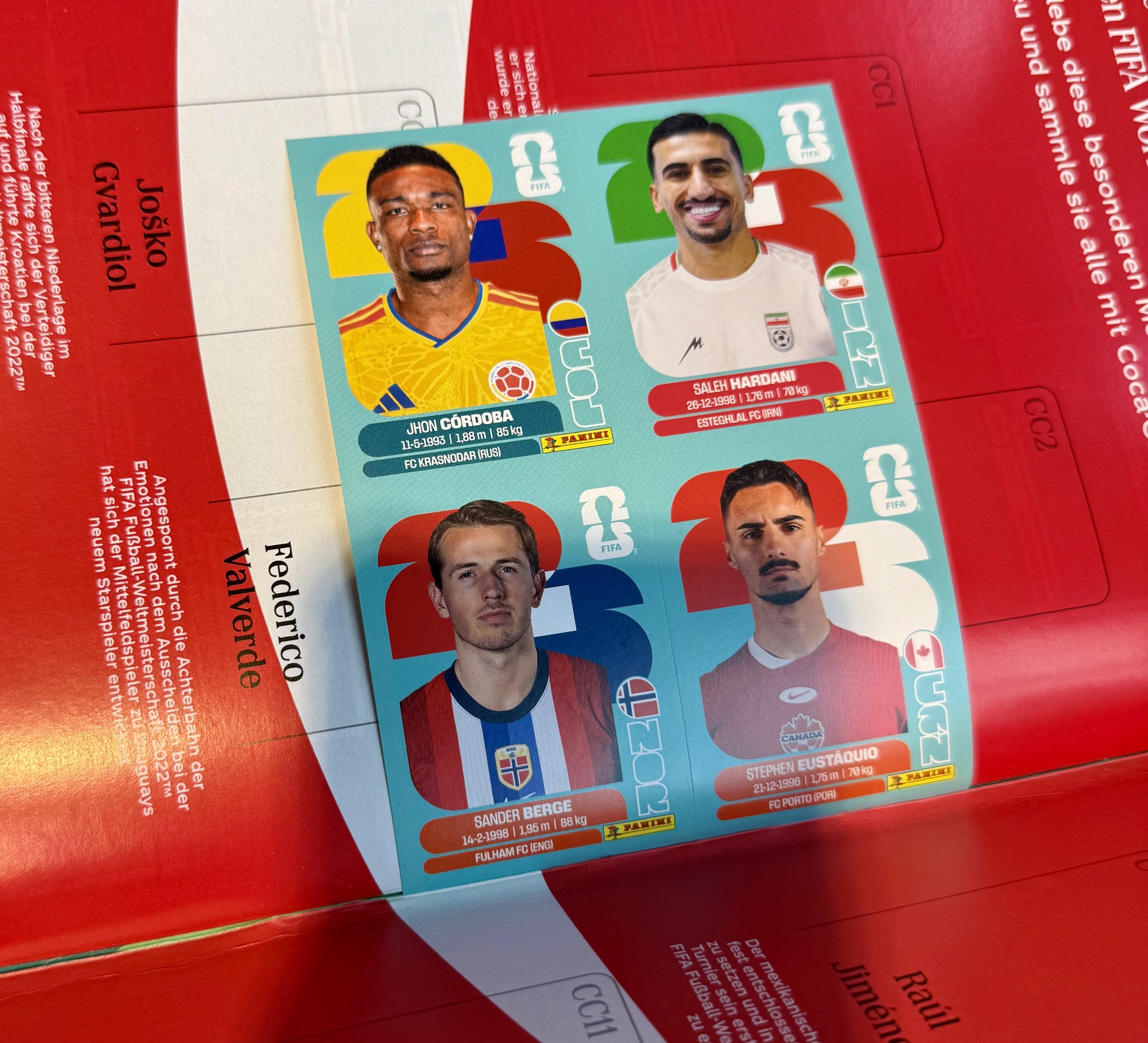 Panini World Cup 2026 Stickers